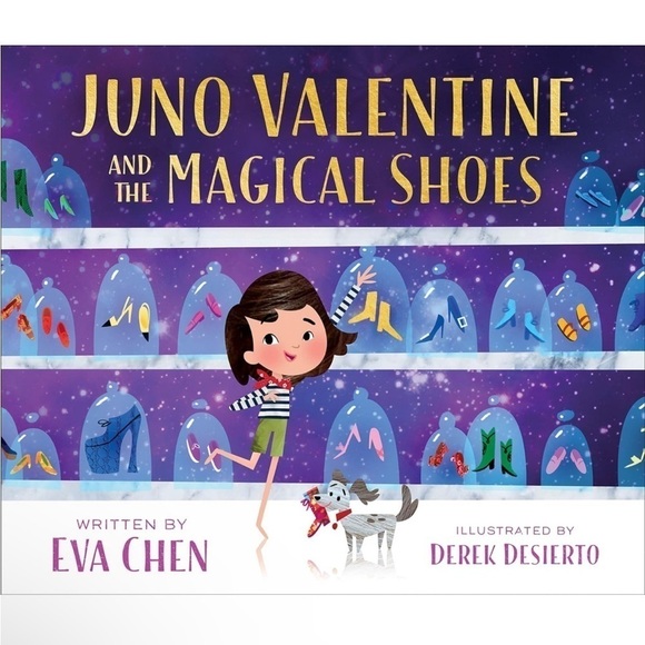 Juno Valentine And The Magical Shoes Hardcover Book - Picture 1 of 6